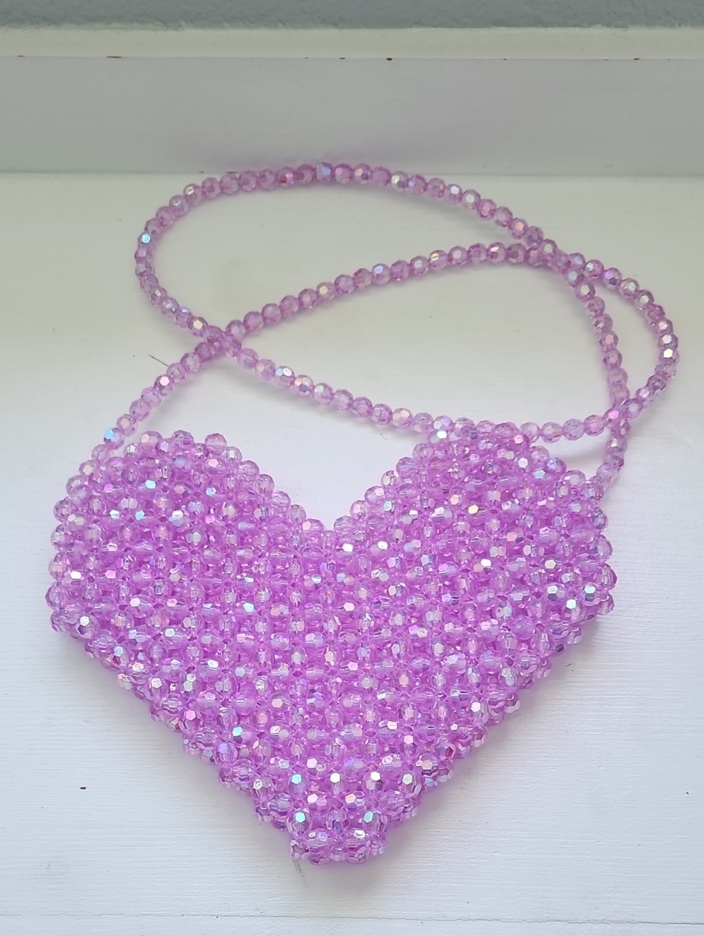 Kids Heart Plastic Purse